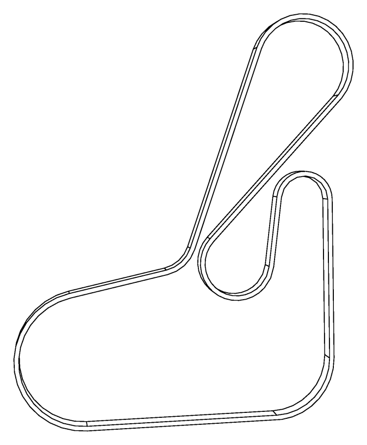 View 5184442AC Serpentine Belt Full-Sized Product Image