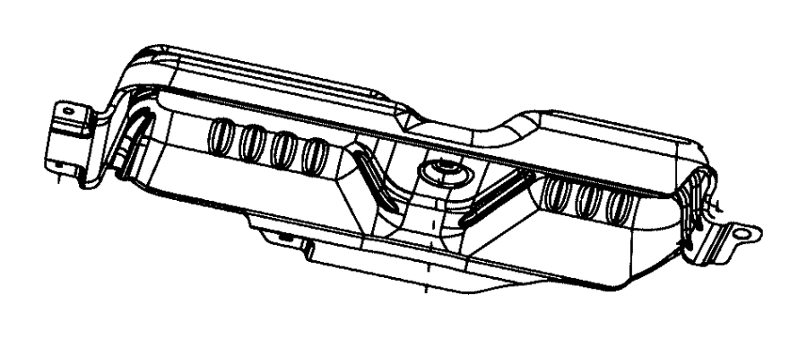 View 04881504AD SHIELD. Exhaust, Heat. Muffler. Front.  Full-Sized Product Image