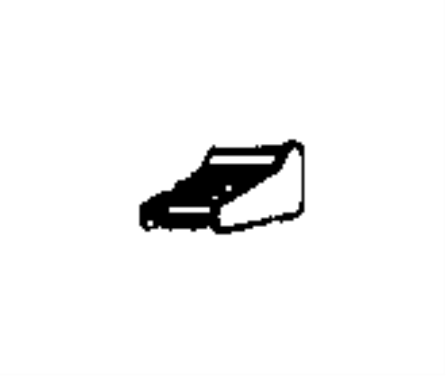 View 68217821AA Radiator Support Tie Bar Bracket (Upper, Lower) Full-Sized Product Image