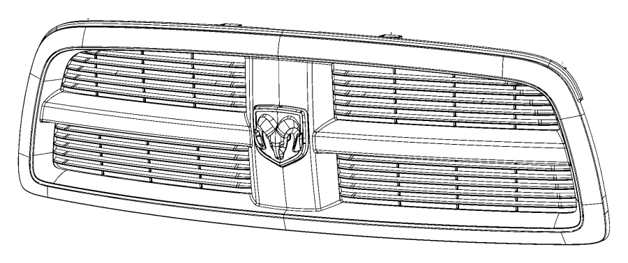 View 68204388AA Grille (Lower) Full-Sized Product Image