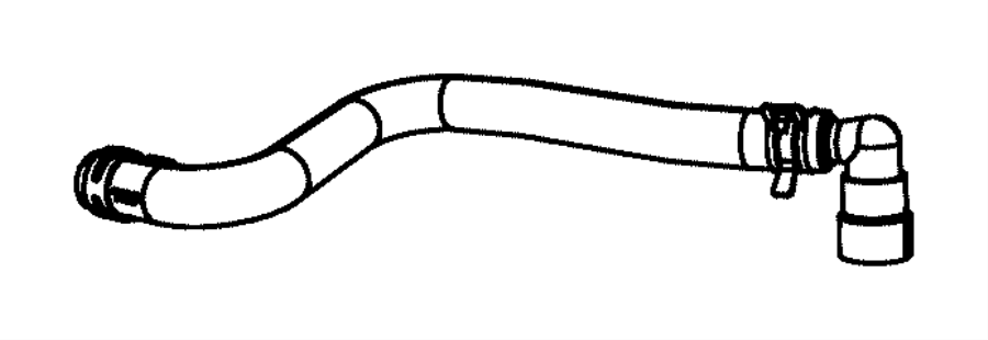 View 52014739AG HVAC Heater Hose Full-Sized Product Image