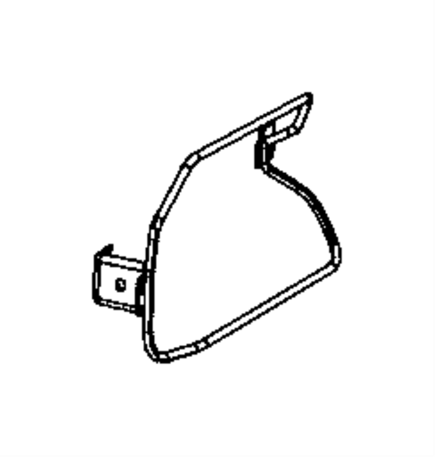 View 68157098AA BRACKET. Seat. Right.  Full-Sized Product Image