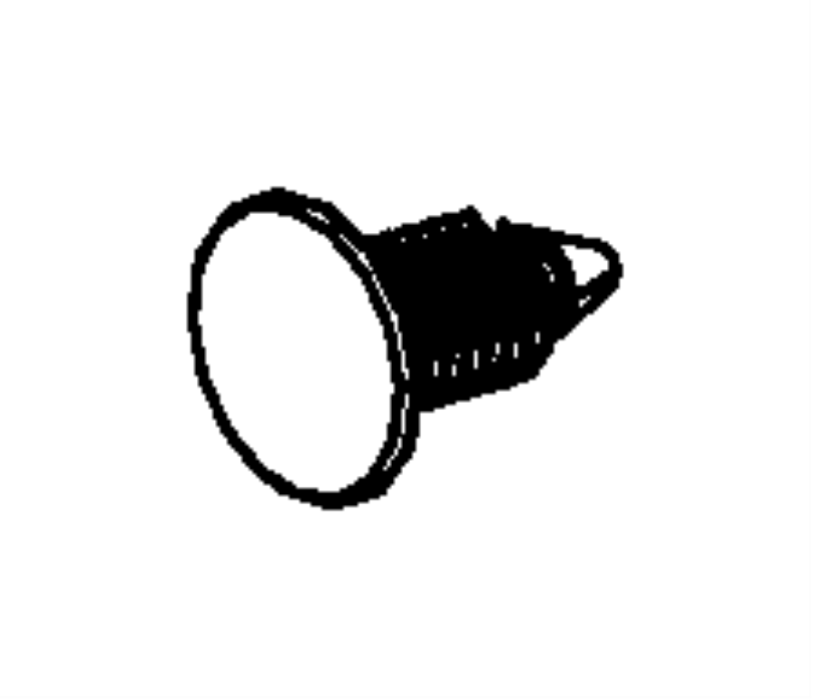 View 6510160AA Trunk Trim Panel Clip Full-Sized Product Image
