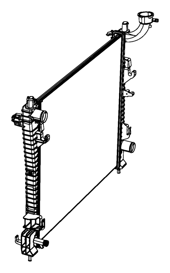 View 68232591AB Radiator Full-Sized Product Image