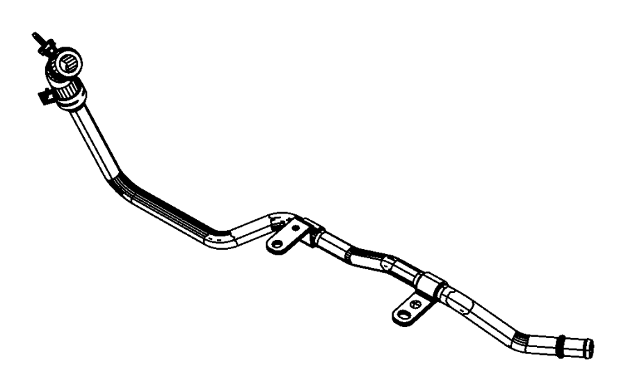 View 68058250AF HVAC Heater Hose Full-Sized Product Image