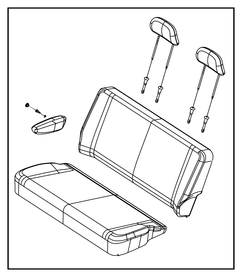 View 5170728AC Seat Frame Full-Sized Product Image