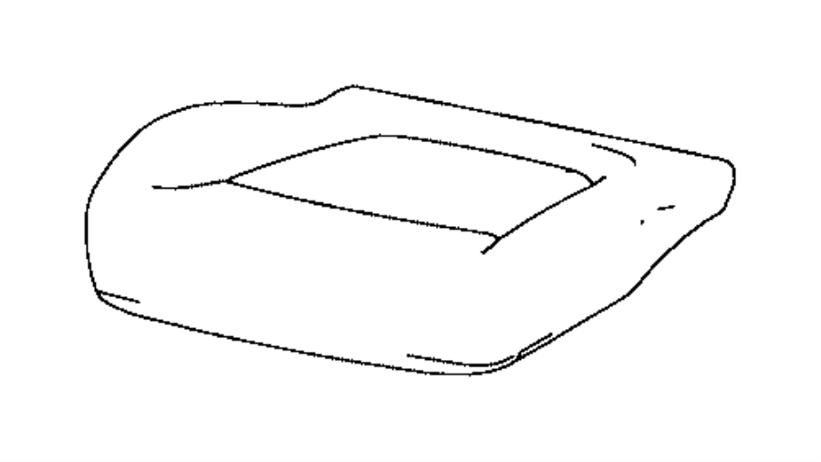 View 1UK75DX9AA Seat Cover (Front) Full-Sized Product Image