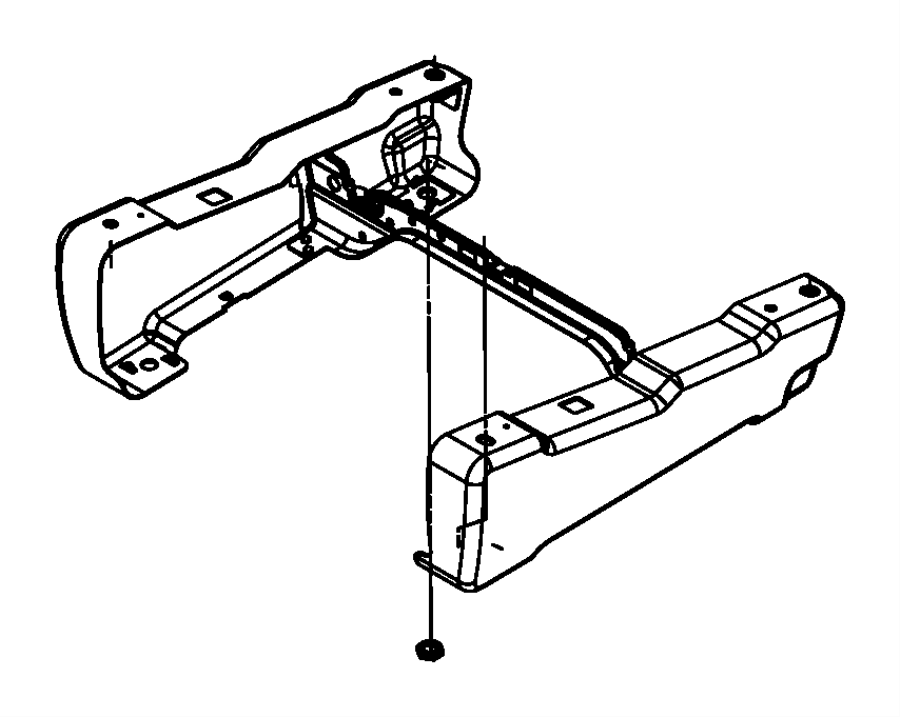 View 1SK68DX9AA Seat Frame Full-Sized Product Image