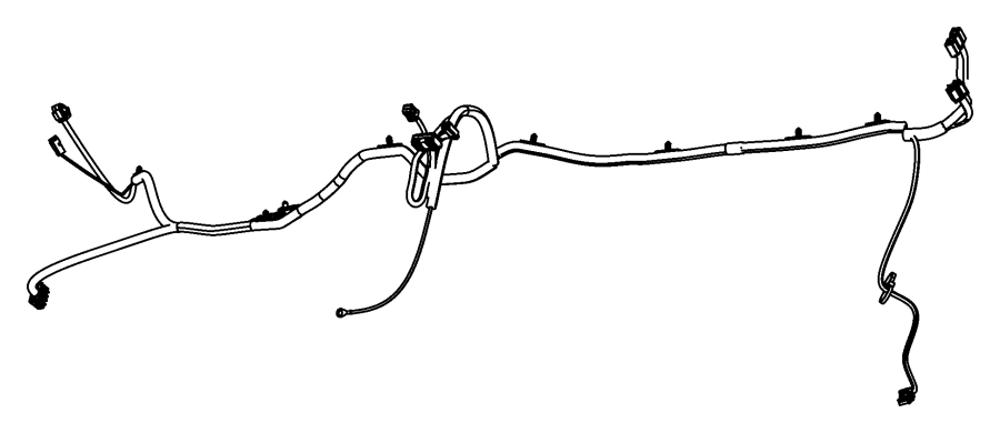 View 68095958AA WIRING. Jumper. Instrument Panel.  Full-Sized Product Image