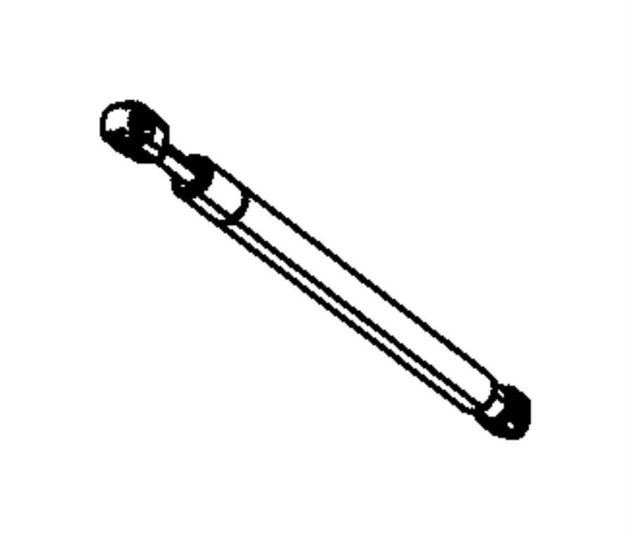 View 55372572AB Hood Lift Support Full-Sized Product Image