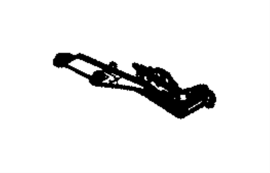 View 4816182AB Hood Latch (Lower) Full-Sized Product Image