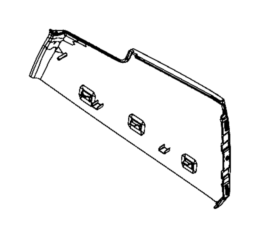 View 1WH93DX9AB Console Panel (Rear) Full-Sized Product Image