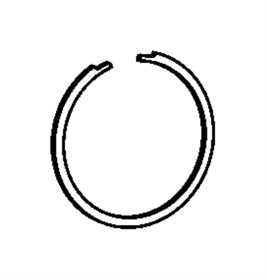 View 06509512AA SNAP RING. Left, Right, Right or Left.  Full-Sized Product Image