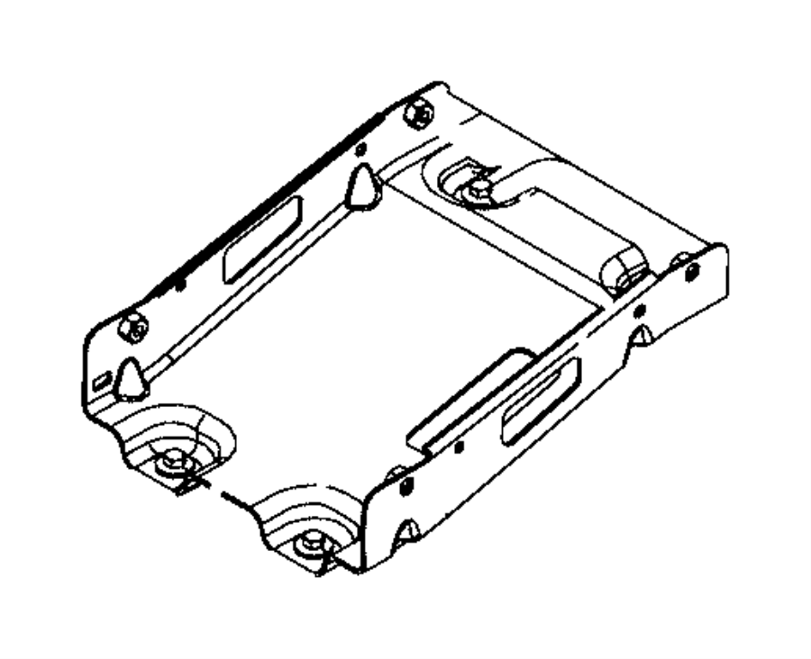 View 68144474AB Console Bracket Full-Sized Product Image