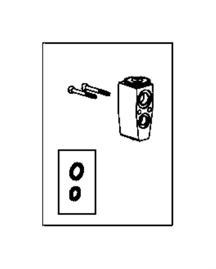 View 68334777AA A/C Expansion Valve Full-Sized Product Image