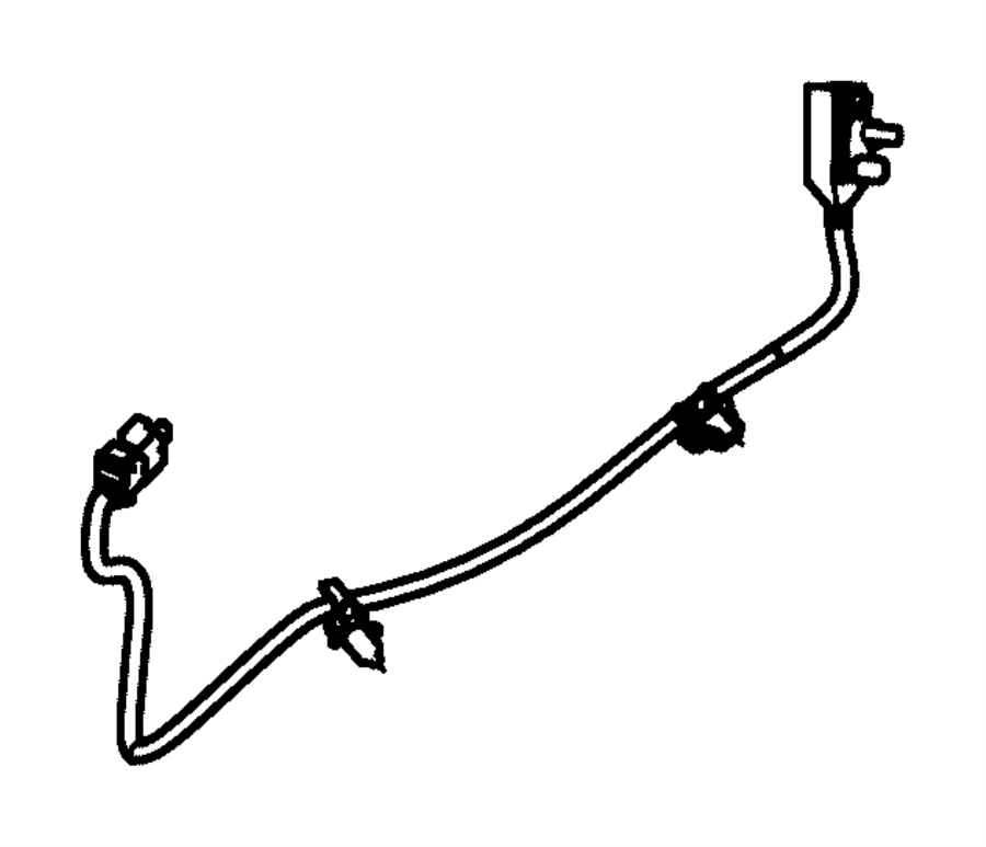View 68078236AB WIRING. Jumper. Telematics Module. Export, Mexico, US, US, Canada.  Full-Sized Product Image