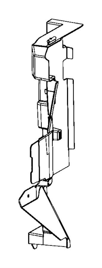 View 68381754AA SEAL KIT. Radiator Side Air.  Full-Sized Product Image