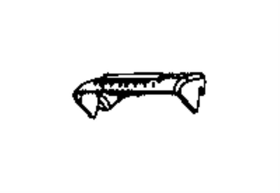 View 1XT90HL1AB Seat Belt Guide (Rear) Full-Sized Product Image