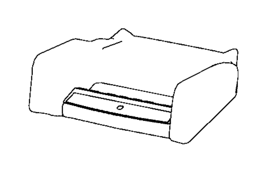View 1UN21DX9AA Seat Cover (Rear) Full-Sized Product Image