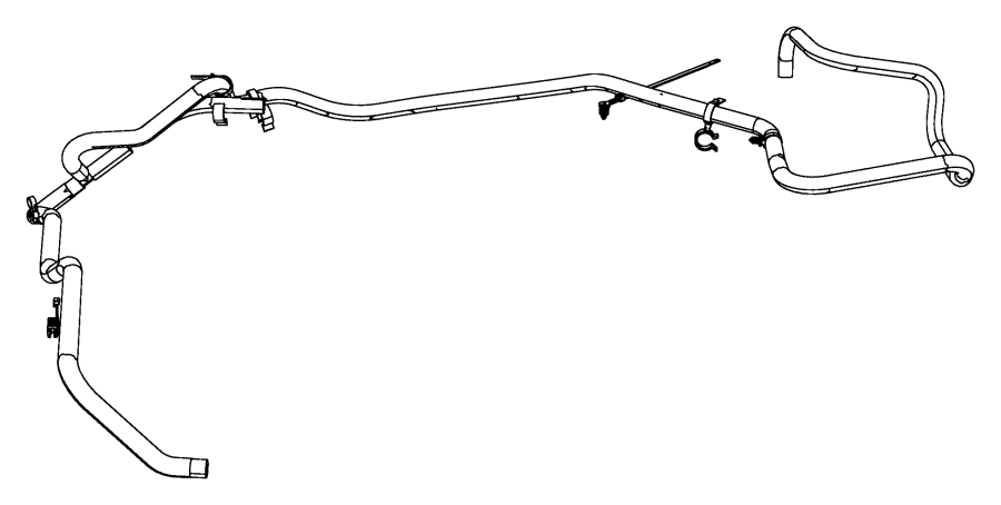 View 04581971AE HOSE. BRAKE BOOSTER VACUUM.  Full-Sized Product Image
