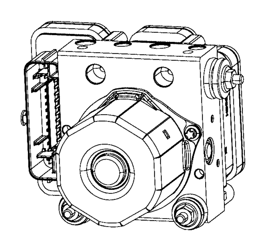 View 68240853AA ABS Control Module Full-Sized Product Image