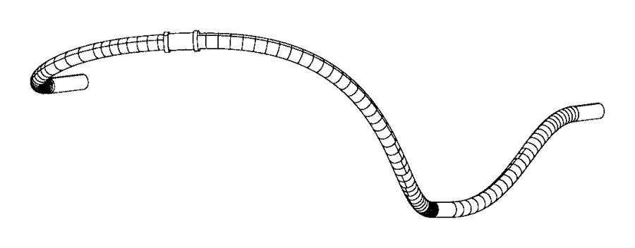View 68191703AA HOSE. VACUUM.  Full-Sized Product Image