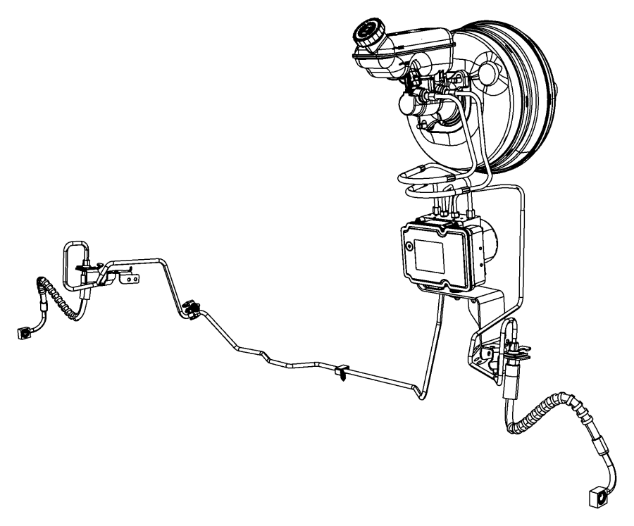 View 68194483AE ABS Hydraulic Assembly Full-Sized Product Image