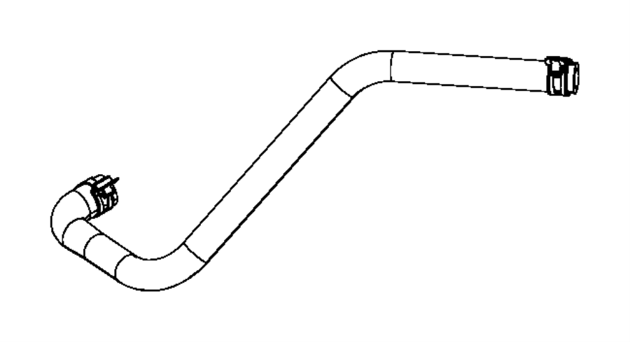 View 52014544AD HVAC Heater Hose Full-Sized Product Image
