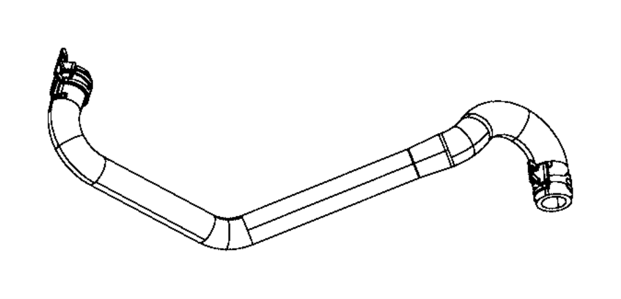 View 52014961AB HVAC Heater Hose Full-Sized Product Image