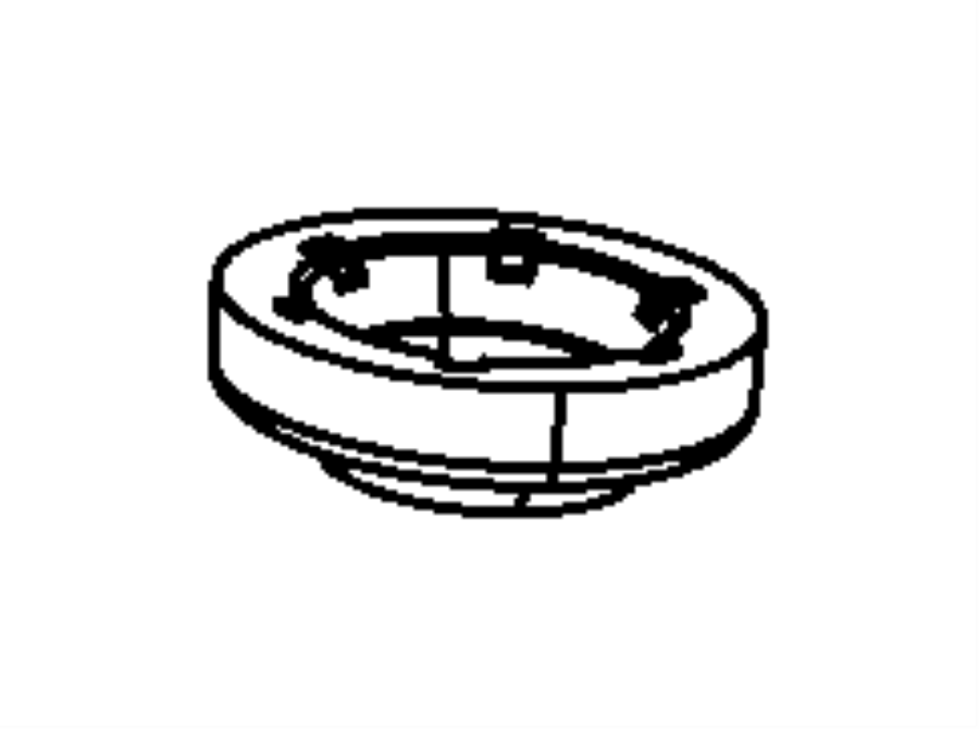 View 52059912AC Coil Spring Insulator (Upper, Lower) Full-Sized Product Image