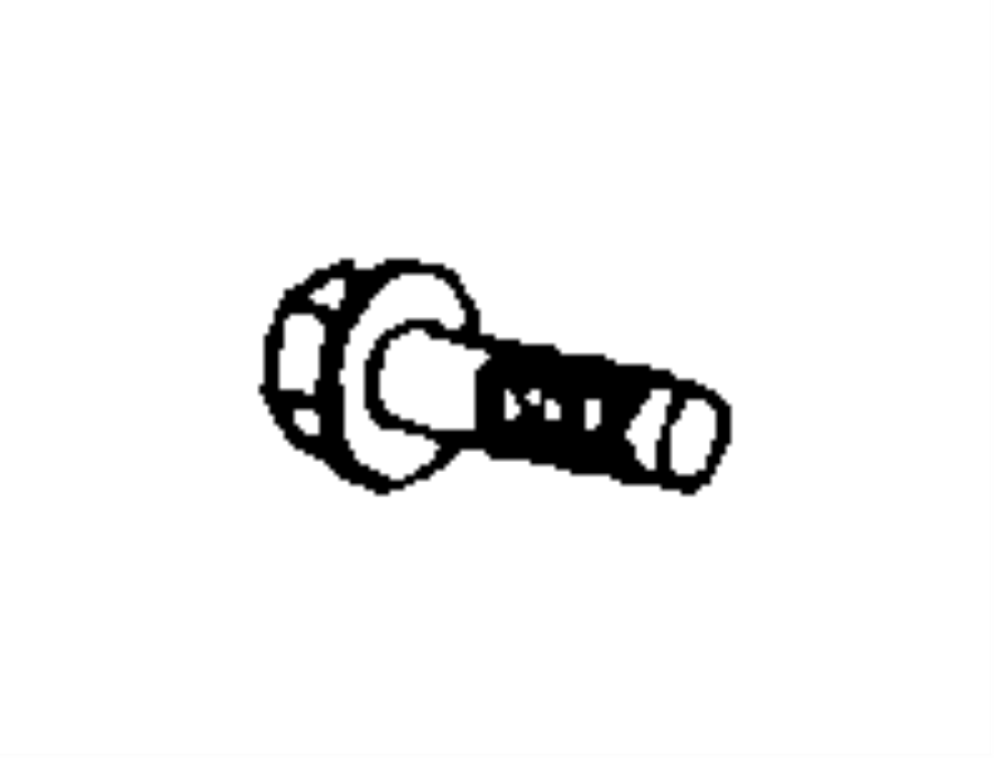 68003276AA - Jeep Bolt. Hex Flange Head. 2wd. 4wd | Mopar