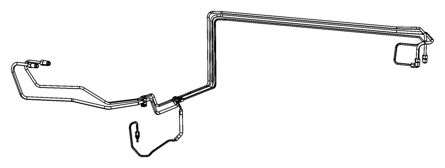 View 68190132AD TUBE. Brake.  Full-Sized Product Image