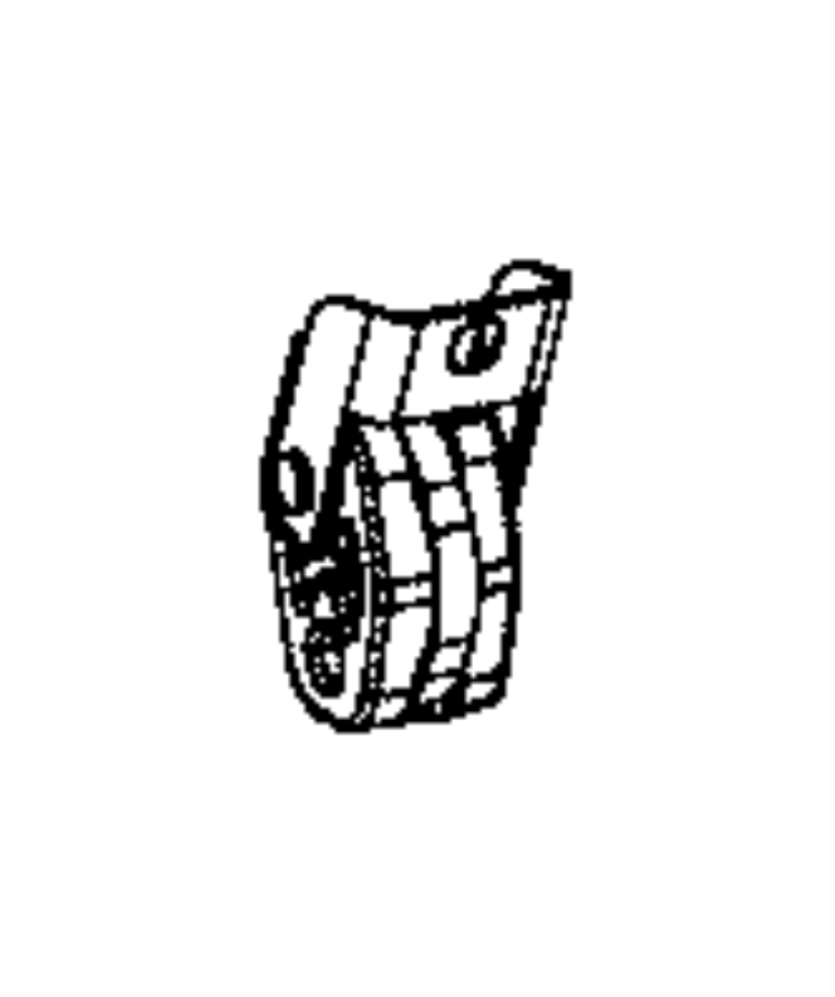 View 68271436AB Exhaust System Hanger Bracket (Front, Rear) Full-Sized Product Image