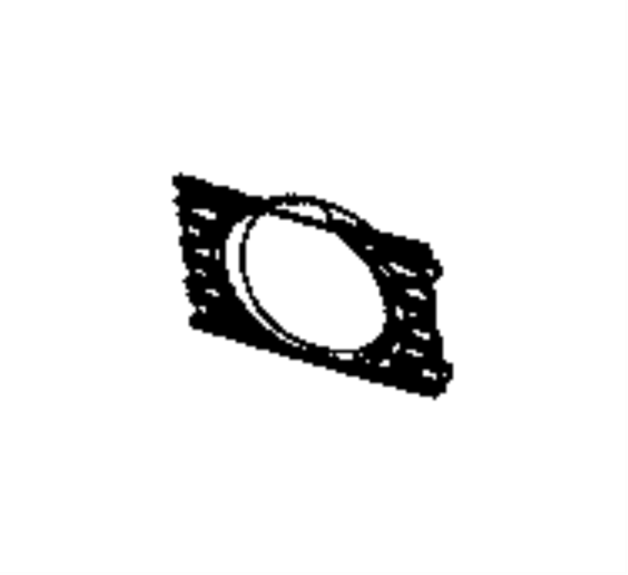 View 68214484AC BEZEL. Adaptive Cruise Control.  Full-Sized Product Image