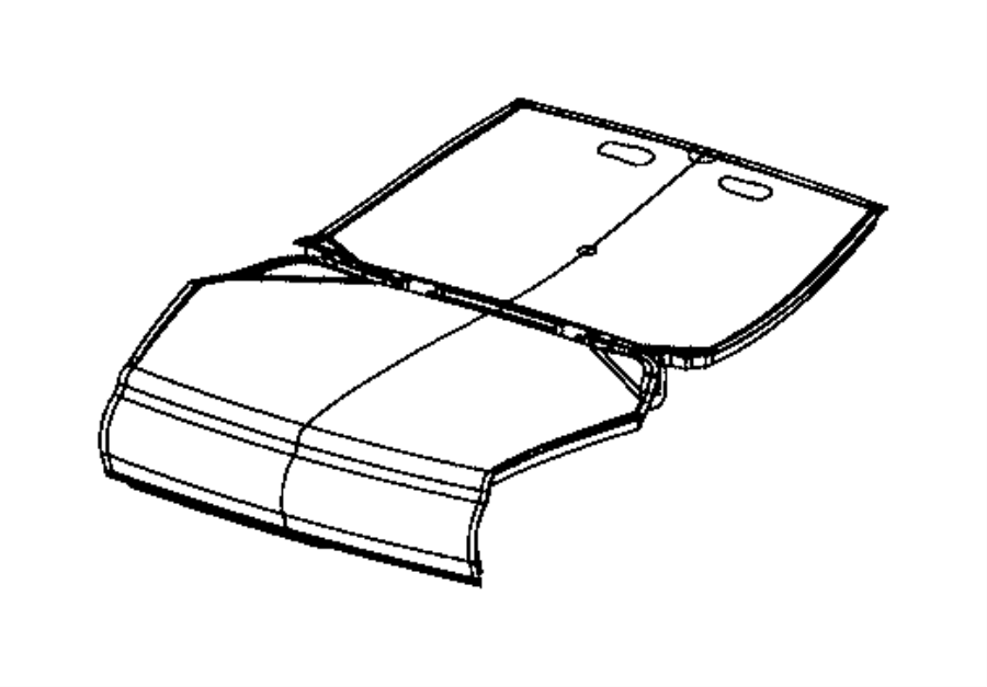 View 68104704AA VENTILATION BAG. Seat Cushion. Right or Left.  Full-Sized Product Image