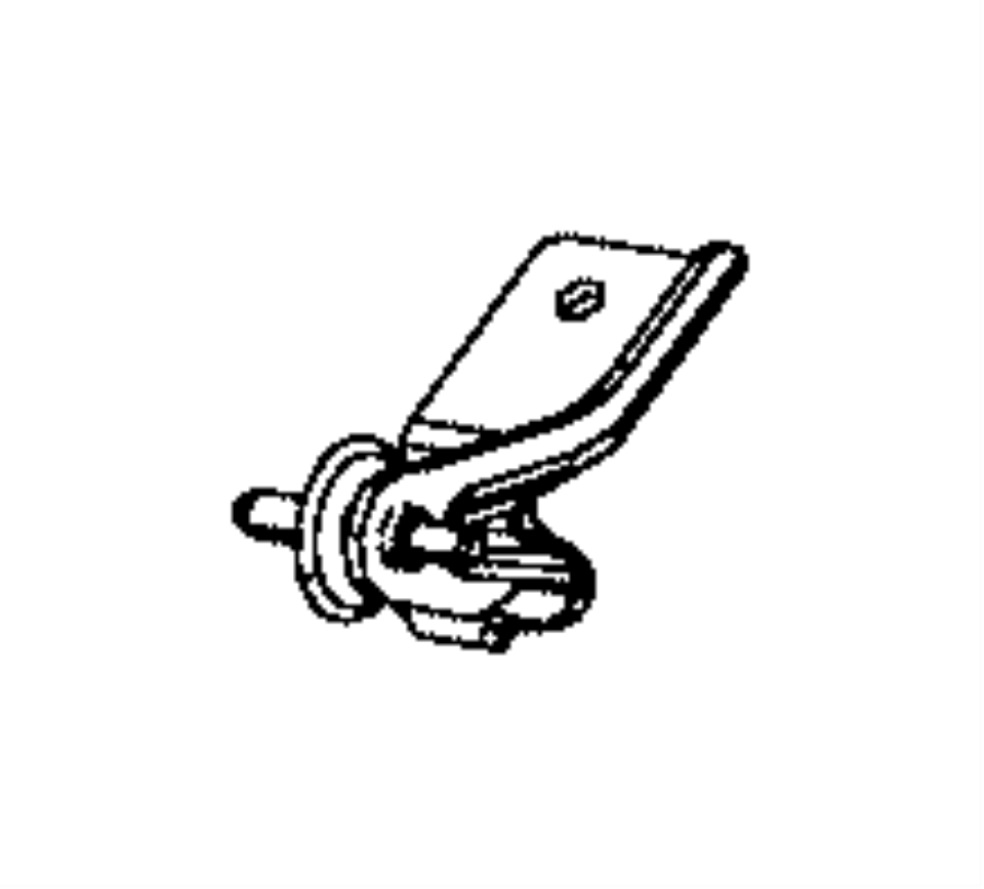 View 68110217AA BRACKET. Seat.  Full-Sized Product Image