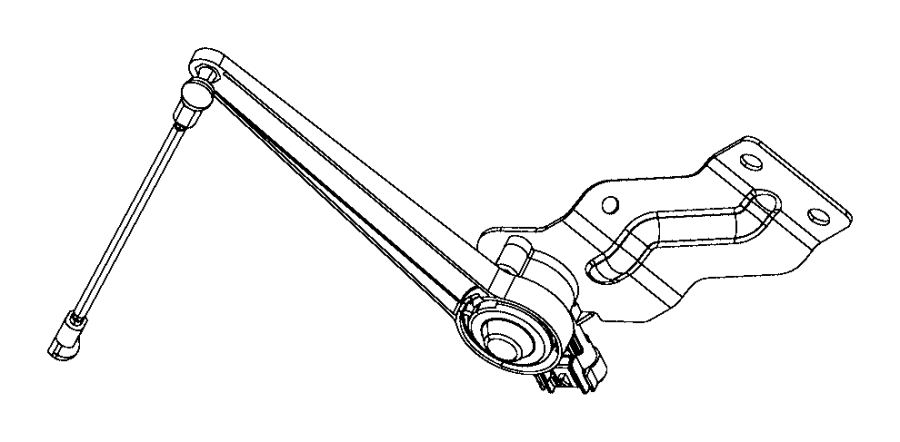 View 68340188AB SENSOR. Ride Height. Rear Right, Right, Right Rear.  Full-Sized Product Image