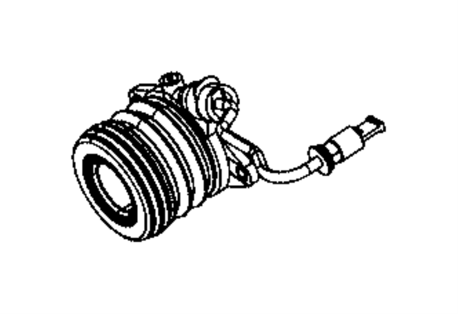 View 20958083 Clutch Release Bearing and Slave Cylinder Assembly Full-Sized Product Image