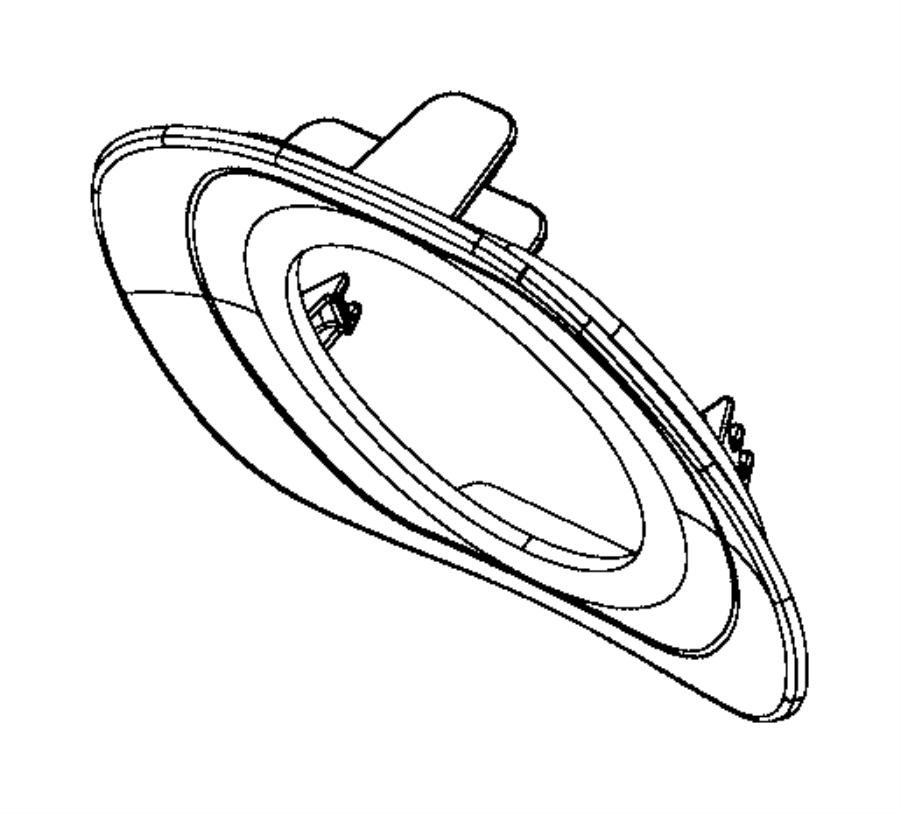 View 68234574AA COVER. Sensor.  Full-Sized Product Image
