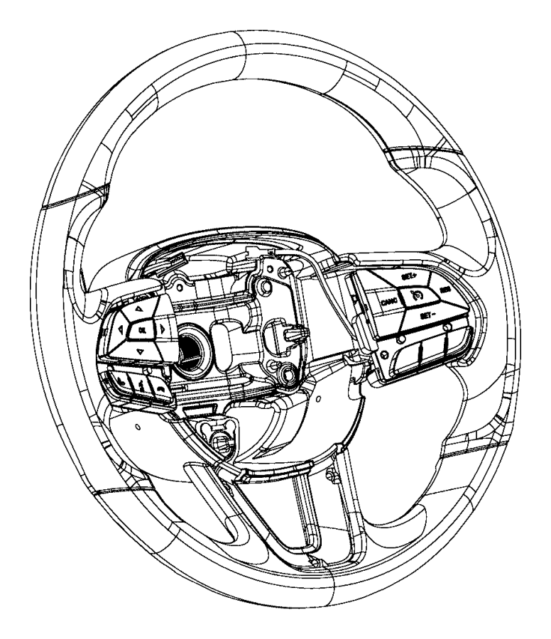 View 6AD81DX9AA WHEEL. Steering.  Full-Sized Product Image