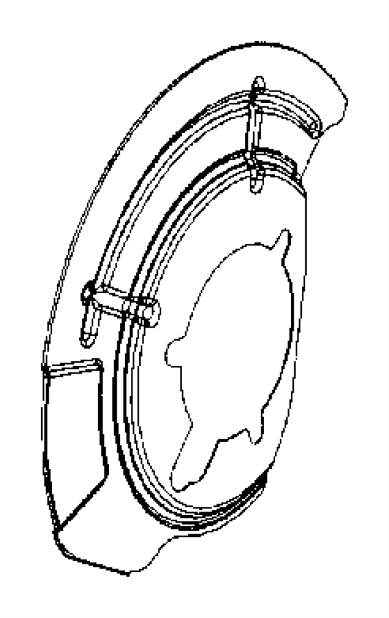 View 68043286AB Brake Dust Shield Full-Sized Product Image
