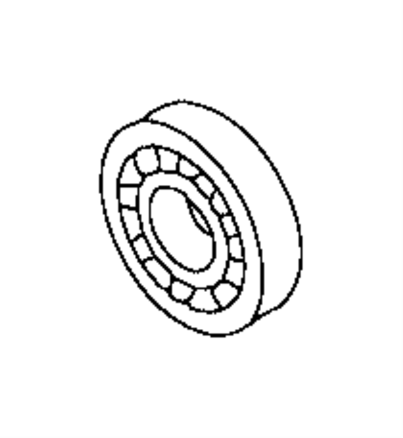 View Y60217306 Manual Transmission Output Shaft Bearing Full-Sized Product Image
