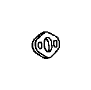 View GASKET. EGR Tube Flange.  Full-Sized Product Image