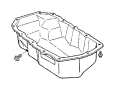 View Used for: BOLT AND WASHER, Used for: SCREW AND WASHER. Hex Head. M6X1.00X25.00, M6x1x25. Mounting, Oil Pan.  Full-Sized Product Image