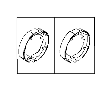 MR403968 Wheel Bearing and Hub Assembly (Rear)