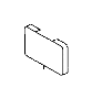 Plug - Trunk Room Trim. 