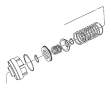 View SNAP RING. Underdrive Clutch. Flat.  Full-Sized Product Image
