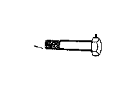 View BOLT, Used for: BOLT AND WASHER, Used for: SCREW AND WASHER. Hex Head, Hex Head Lock. M10x1.50x50.00, M10x1.5x50. Alternator To Bracket, Mounting, Timing Belt Cover To Block Right Rear. Inner, Outer.  Full-Sized Product Image