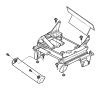 Image of Bolt. Cushion. (Rear). A Bolt used to mount /. image for your 2021 Ram 1500 Classic Warlock Crew Cab Pickup Fleetside 3.6L Pentastar V6 FLEX A/T 4WD 