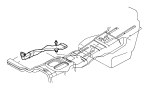 View PIN, Used for: SCREW AND RETAINER. Push, Round Head. M6.35x25.4. Body Half Lower, Export, Fascia To Crossmember Bracket, Shield Attaching. Deck Lid.  Full-Sized Product Image